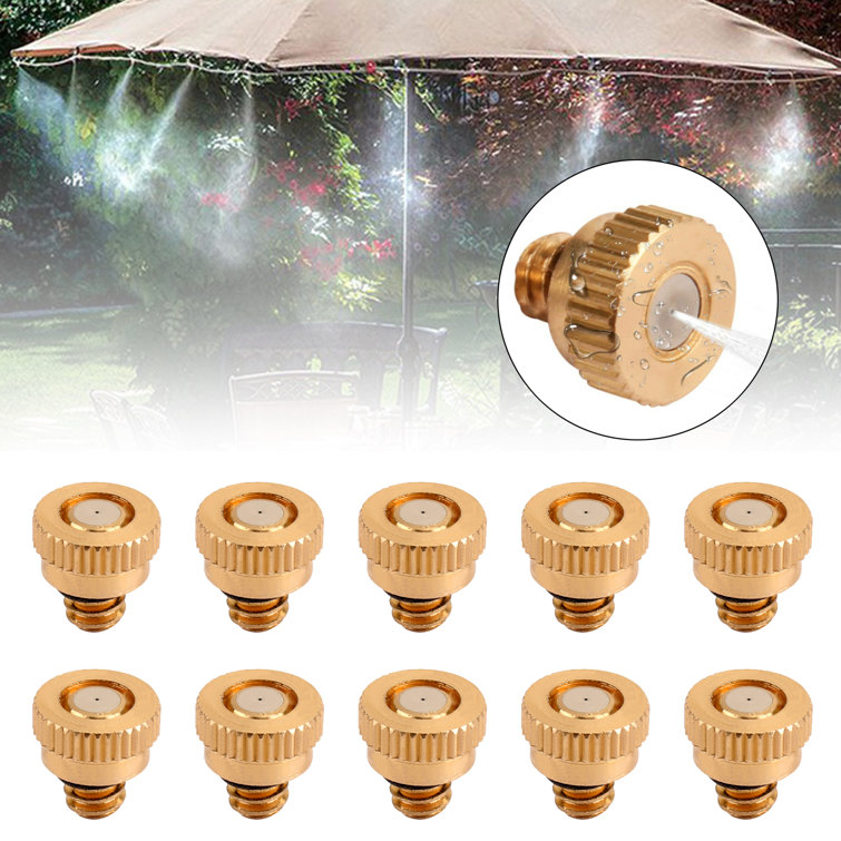 Artudatech Brass Misting Nozzles for Outdoor Cooling System Wayfair